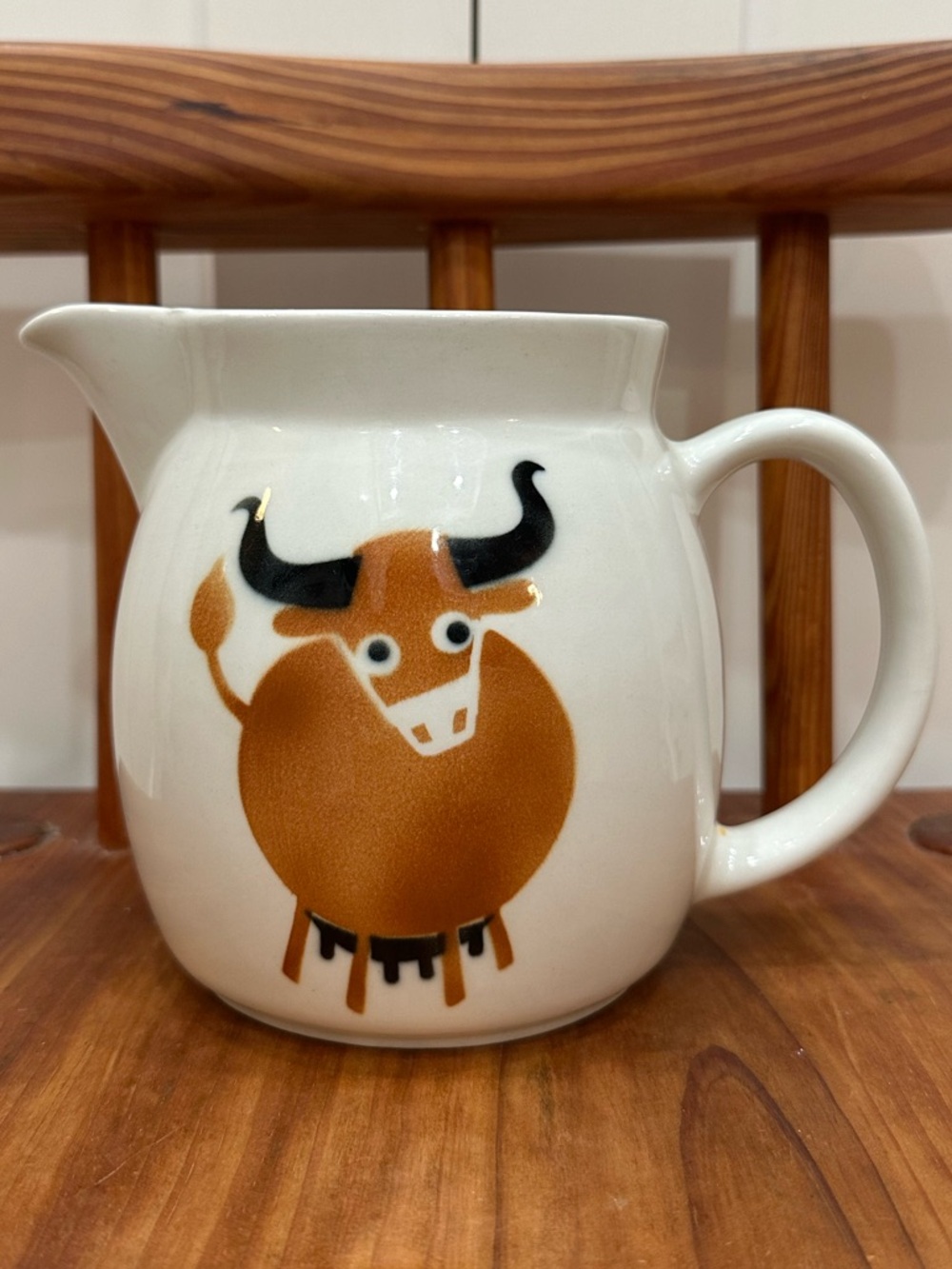 Vintage Arabia Finland Heluna Cow pitcher